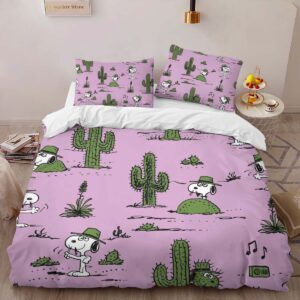 Alternative view of Snoopy The Peanuts 8 Duvet Cover
