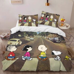 Alternative view of Snoopy The Peanuts Characters 6 Duvet Cover