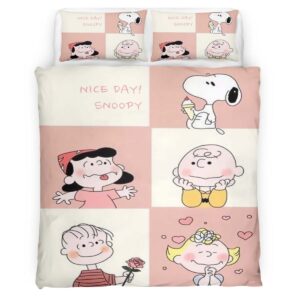 Snoopy The Peanuts Characters 7 Duvet Cover