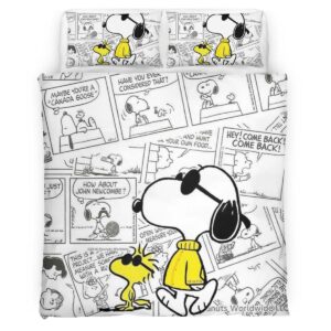 Snoopy and Woodstock 3 Duvet Cover