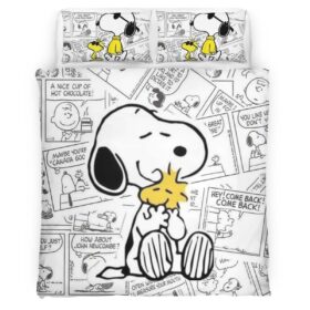 Snoopy and Woodstock 4 Duvet Cover