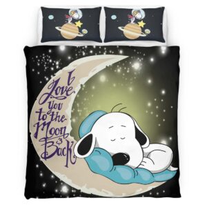 Snoopy to the moon 4 Duvet Cover