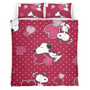 Snoopy with love Duvet Cover