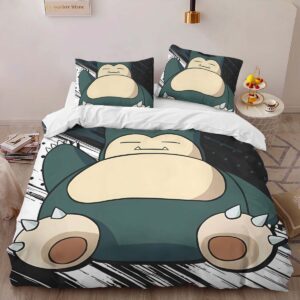 Alternative view of Snorlax Pokemon 2 Duvet Cover
