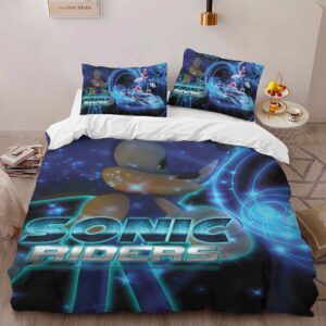 Alternative view of Sonic Riders Duvet Cover