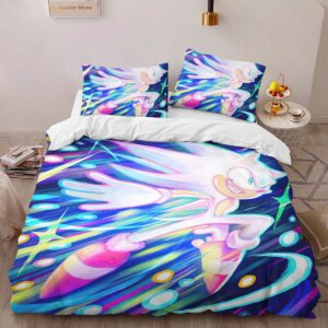 Alternative view of Sonic The Hedgehog 1 Duvet Cover