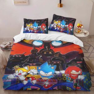 Alternative view of Sonic The Hedgehog 11 Duvet Cover