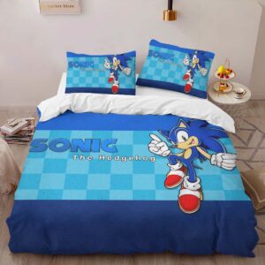 Alternative view of Sonic The Hedgehog 14 Duvet Cover