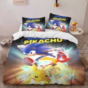 Alternative view of Sonic The Hedgehog 17 Duvet Cover