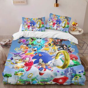 Alternative view of Sonic The Hedgehog 18 Duvet Cover