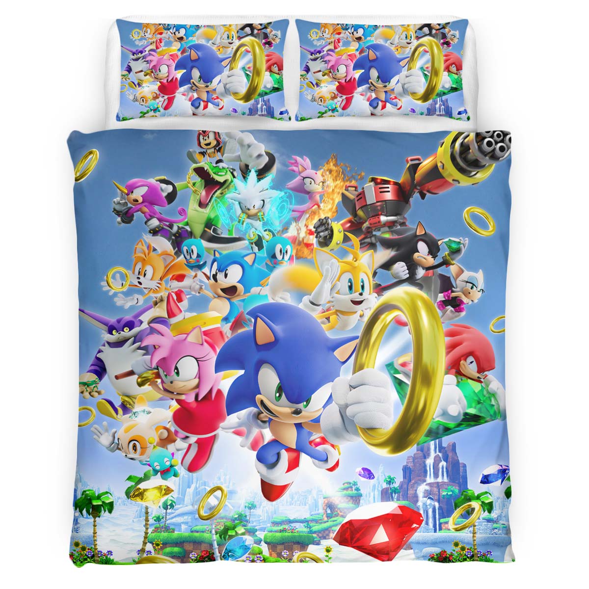 Sonic The Hedgehog 18 Duvet Cover