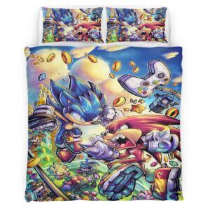 Sonic The Hedgehog 19 Duvet Cover