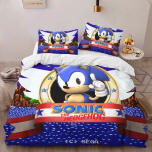 Alternative view of Sonic The Hedgehog 20 Duvet Cover