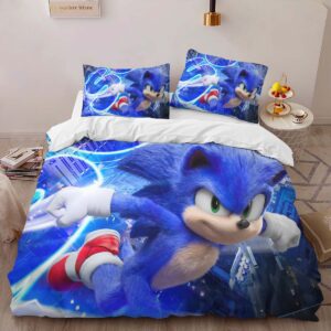 Alternative view of Sonic The Hedgehog 24 Duvet Cover