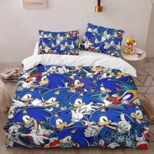 Alternative view of Sonic The Hedgehog 27 Duvet Cover