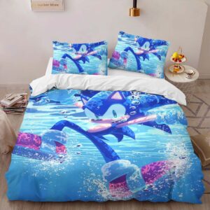 Alternative view of Sonic The Hedgehog 3 Duvet Cover