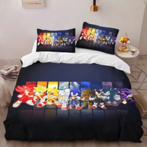 Alternative view of Sonic The Hedgehog 32 Duvet Cover