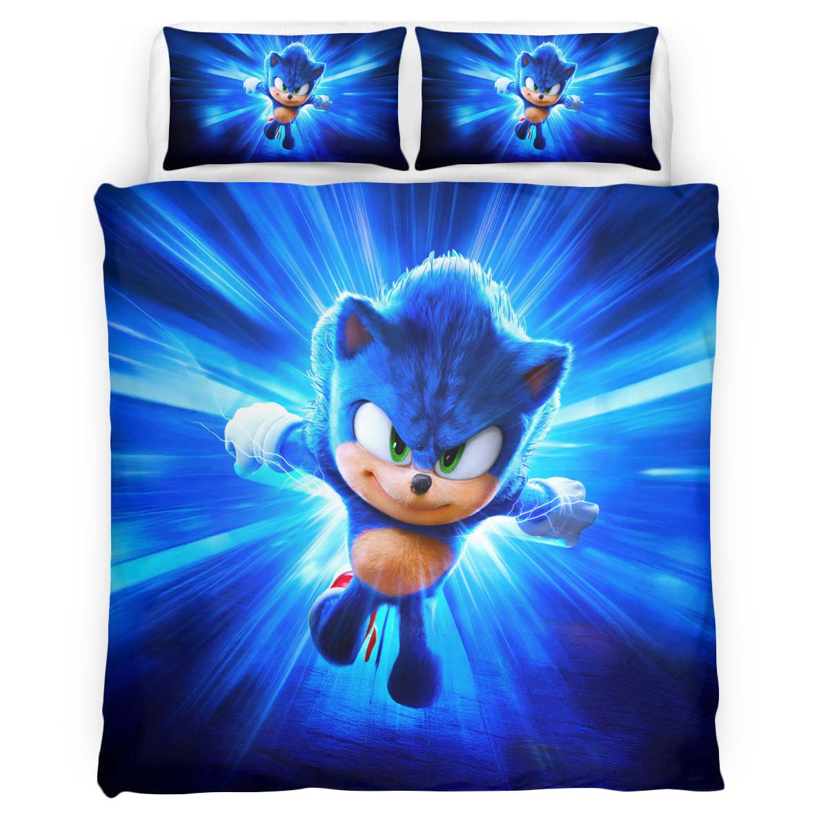 Sonic The Hedgehog 34 Duvet Cover