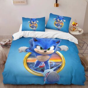 Alternative view of Sonic The Hedgehog 39 Duvet Cover