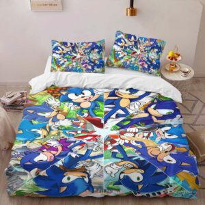 Alternative view of Sonic The Hedgehog 4 Duvet Cover