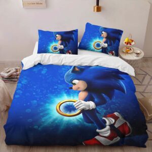 Alternative view of Sonic The Hedgehog 47 Duvet Cover