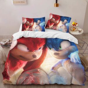 Alternative view of Sonic The Hedgehog 48 Duvet Cover