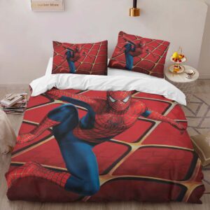 Alternative view of Spider-man 13 Duvet Cover