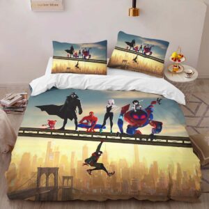 Alternative view of Spider-man 17 Duvet Cover
