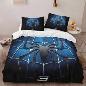 Alternative view of Spider-man 18 Duvet Cover
