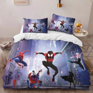 Alternative view of Spider-man 19 Duvet Cover