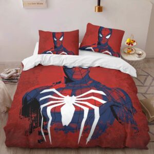 Alternative view of Spider-man 20 Duvet Cover