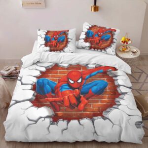 Alternative view of Spider-man 25 Duvet Cover