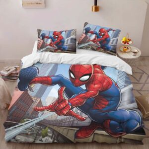 Alternative view of Spider-man 35 Duvet Cover