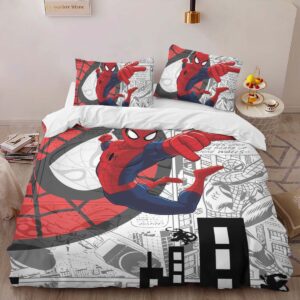 Alternative view of Spider-man 43 Duvet Cover