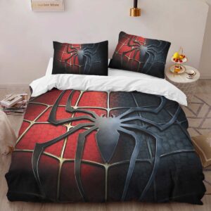 Alternative view of Spider-man 51 Duvet Cover