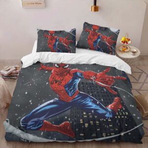 Alternative view of Spider-man 53 Duvet Cover