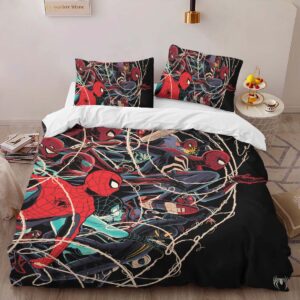 Alternative view of Spider-man 54 Duvet Cover