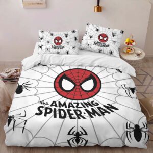 Alternative view of Spider-man 55 Duvet Cover