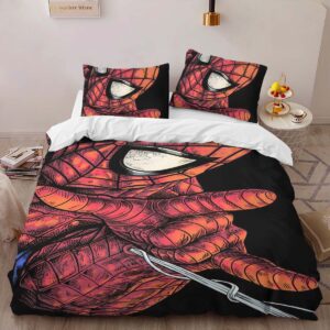 Alternative view of Spider-man 7 Duvet Cover