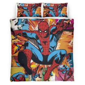 Spider-man Comic Duvet Cover