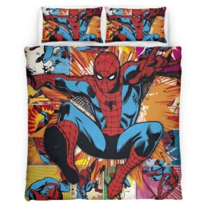 Spider-man Comic Duvet Cover