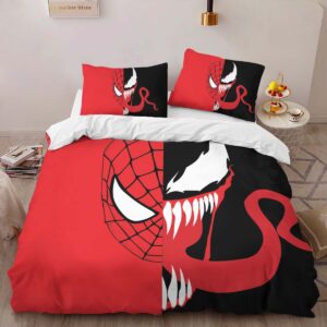 Alternative view of Spider-man Venom 11 Duvet Cover
