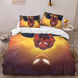 Alternative view of Spider-man Venom 5 Duvet Cover