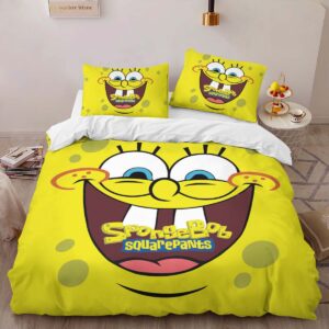 Alternative view of Spongebob Squarepants Characters 07 Duvet Cover