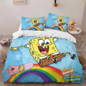 Alternative view of Spongebob Squarepants Characters 08 Duvet Cover