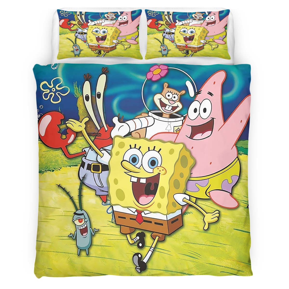 Spongebob Squarepants Characters 09 Duvet Cover