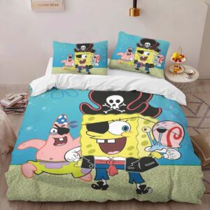 Alternative view of Spongebob Squarepants Characters 11 Duvet Cover