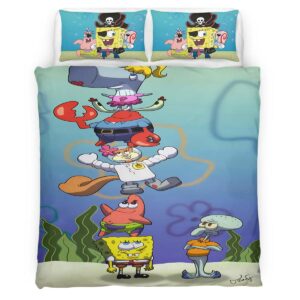 Spongebob Squarepants Characters 12 Duvet Cover