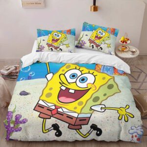Alternative view of Spongebob Squarepants Characters 17 Duvet Cover