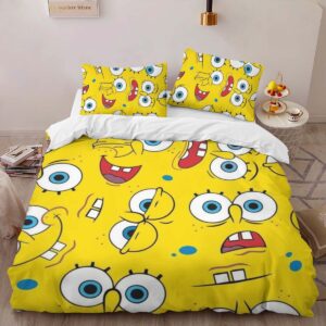 Alternative view of Spongebob Squarepants Characters 20 Duvet Cover